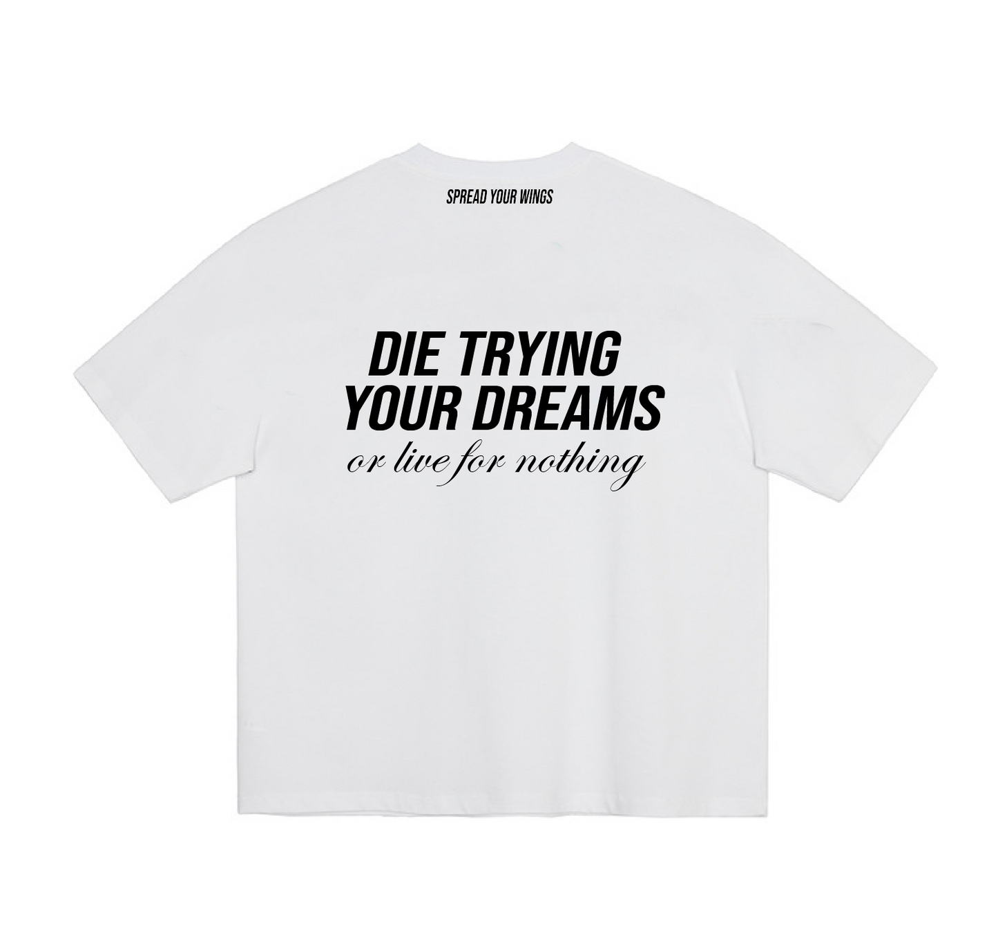 Dreams tee white